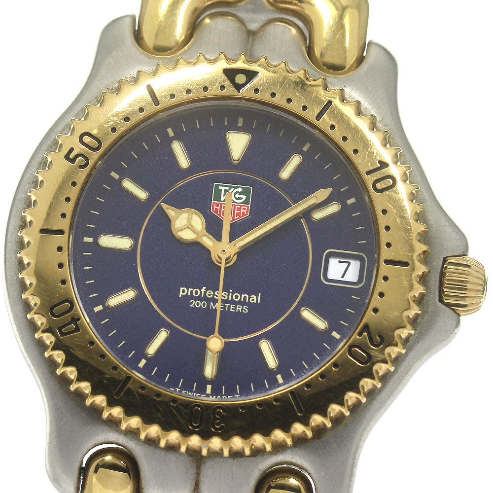 TAG HEUER S/el WG1127 blue Dial Quartz Men's Watch_841591