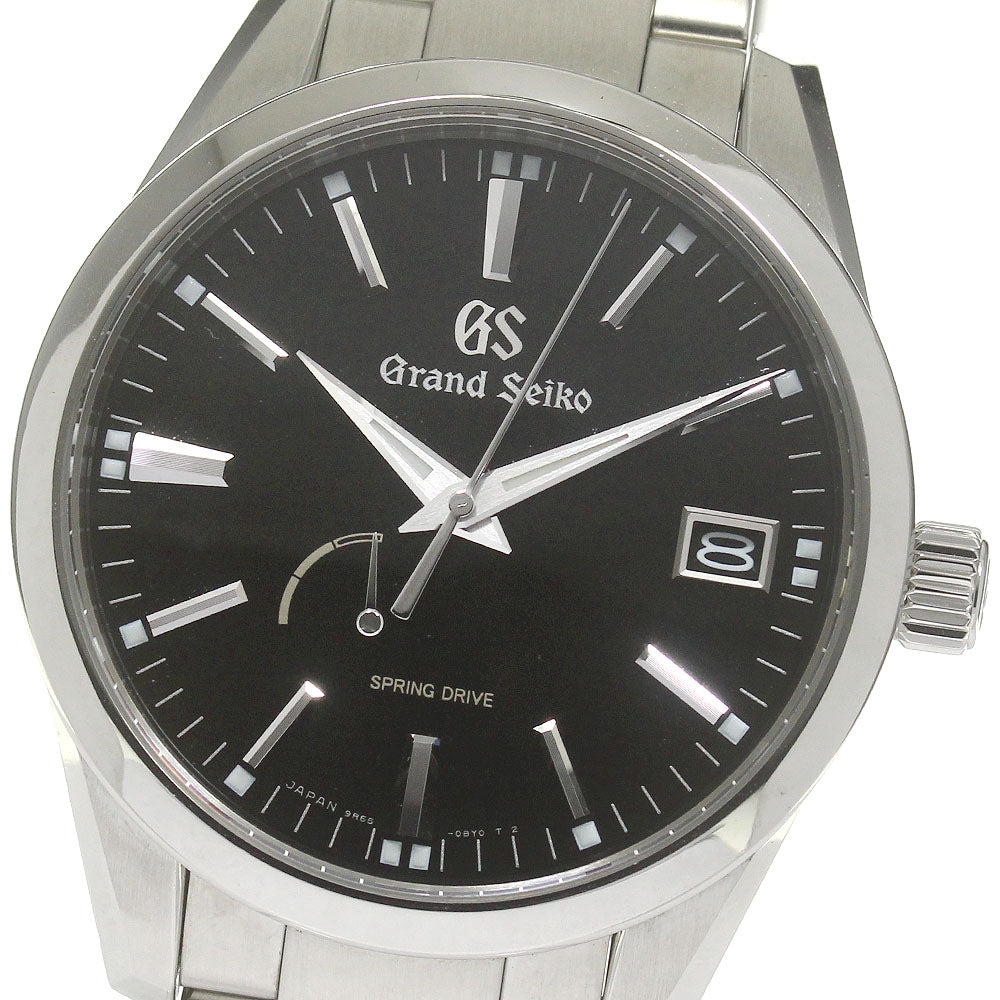 SEIKO Grand Seiko SBGA301/9R65-0BM0 Power reserve Black Dial Spring drive_841606