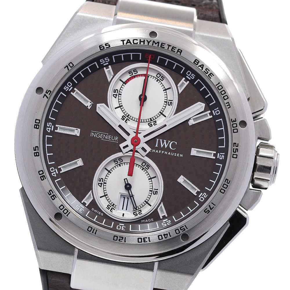 IWC SCHAFFHAUSEN Ingenieur Silberpfile IW378511 Chronograph Limited to 1000 pieces Brown Dial Automatic Men's Watch_841609