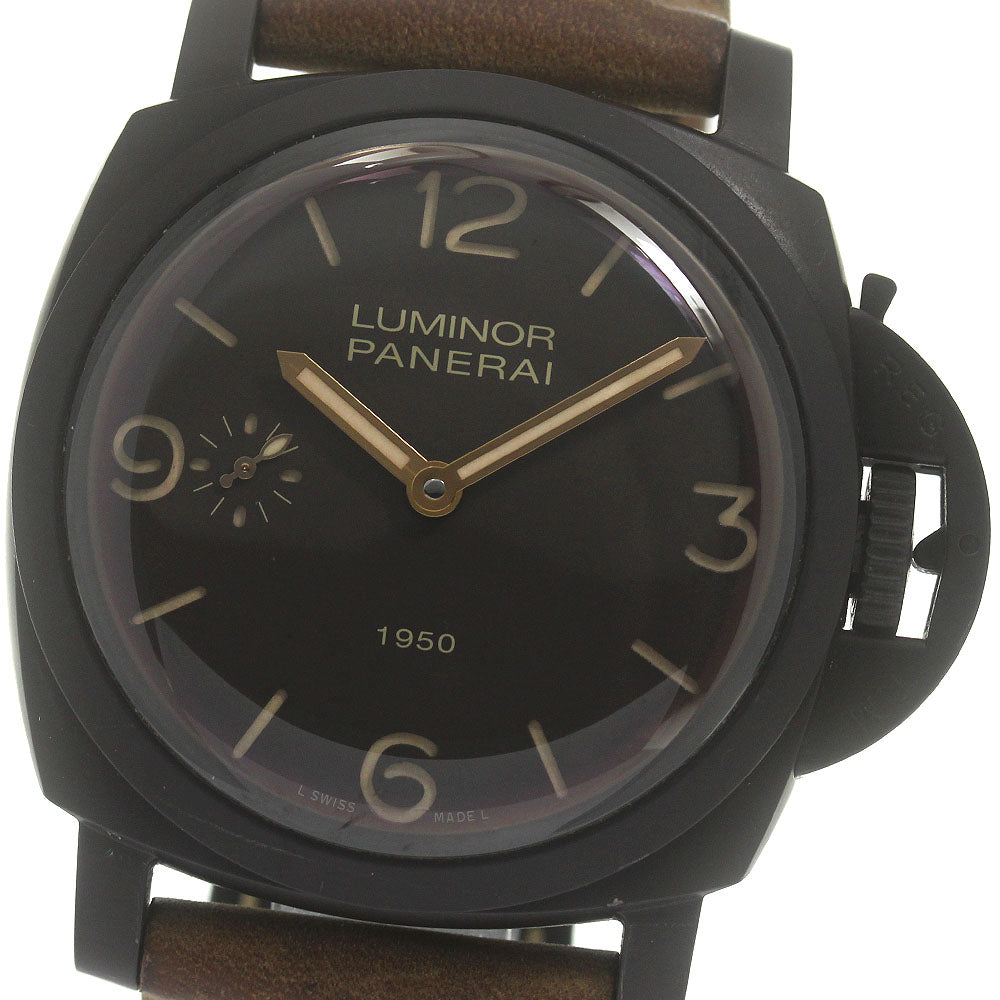 PANERAI Luminor 1950 Composite 3 Days PAM00375 Hand Winding Men's Watch_841636