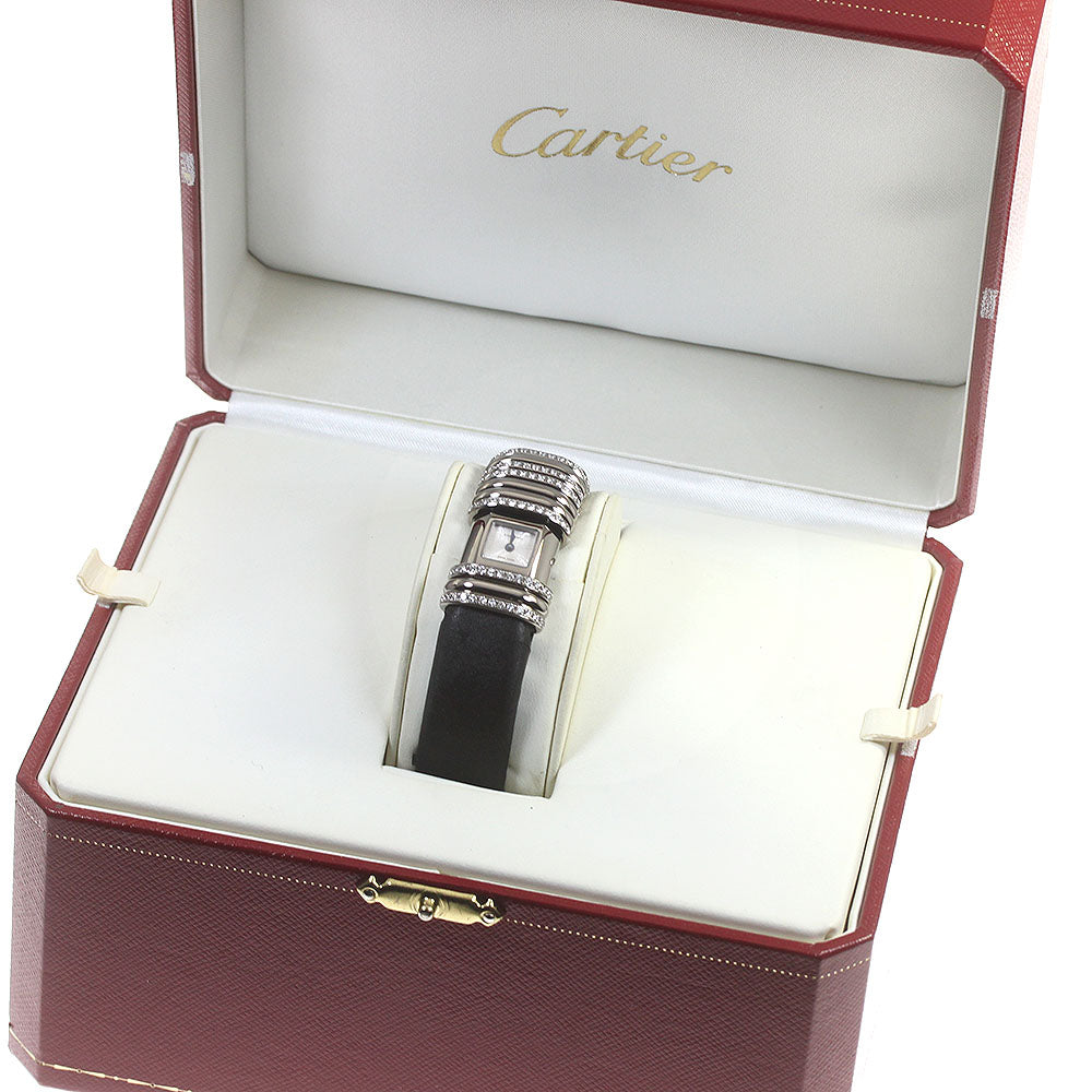 CARTIER Declaration WT000450 diamond Silver Dial Quartz Ladies Watch_841639