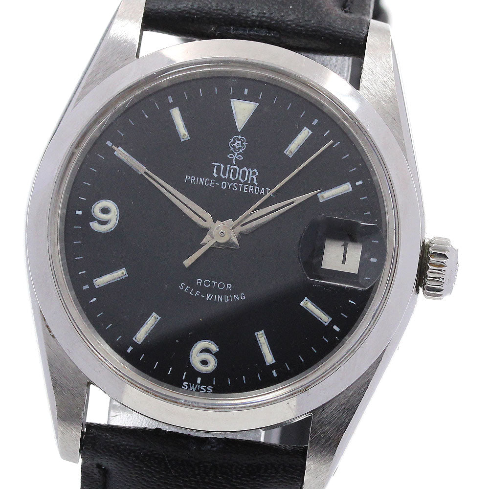 TUDOR Prince Oyster Date 74000 Cal.2824-1 black Dial Automatic Boy's_841644