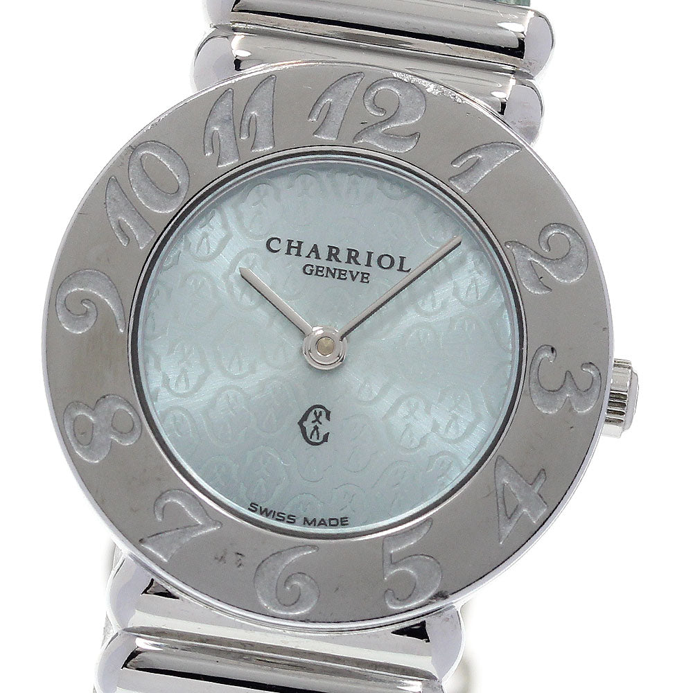 PHILIPPE CHARRIOL Saint Tropez 028A blue Dial Quartz Ladies Watch_841656