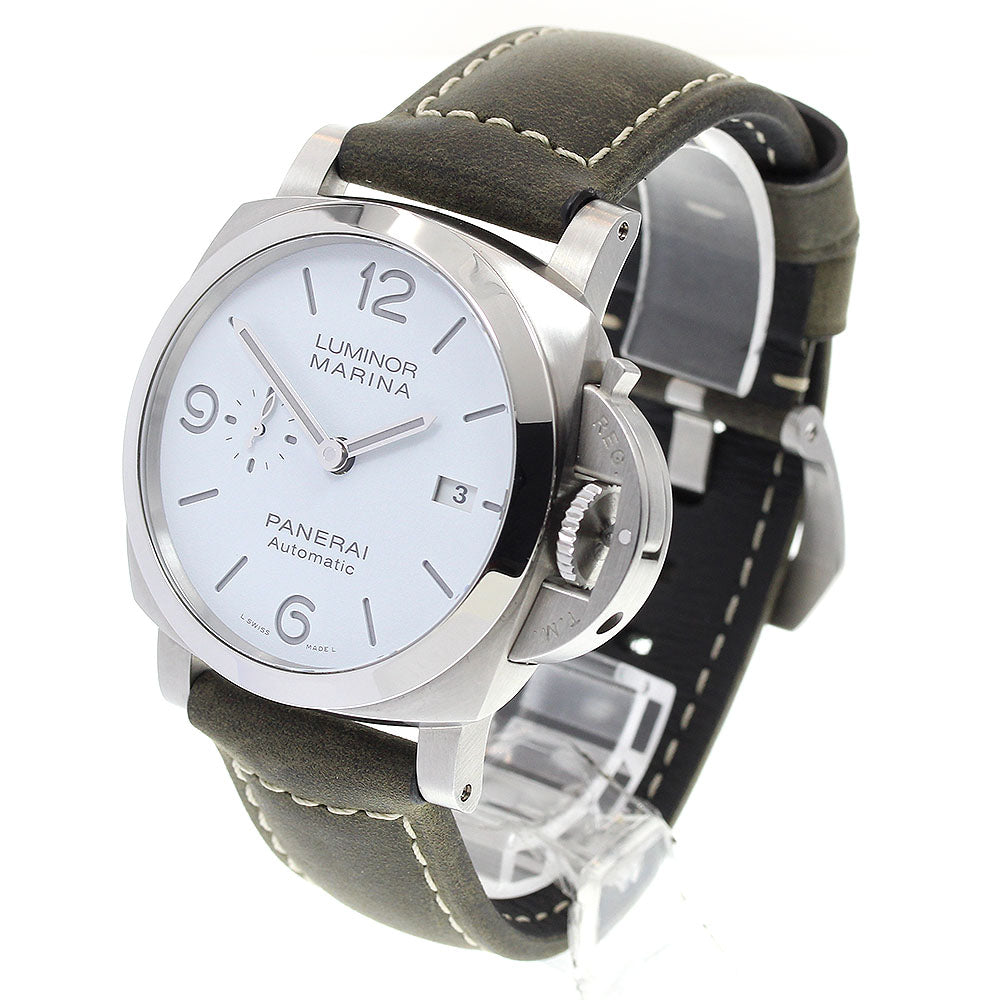 PANERAI Luminor Marina PAM01314 Small seconds white Dial Automatic Men's_841657