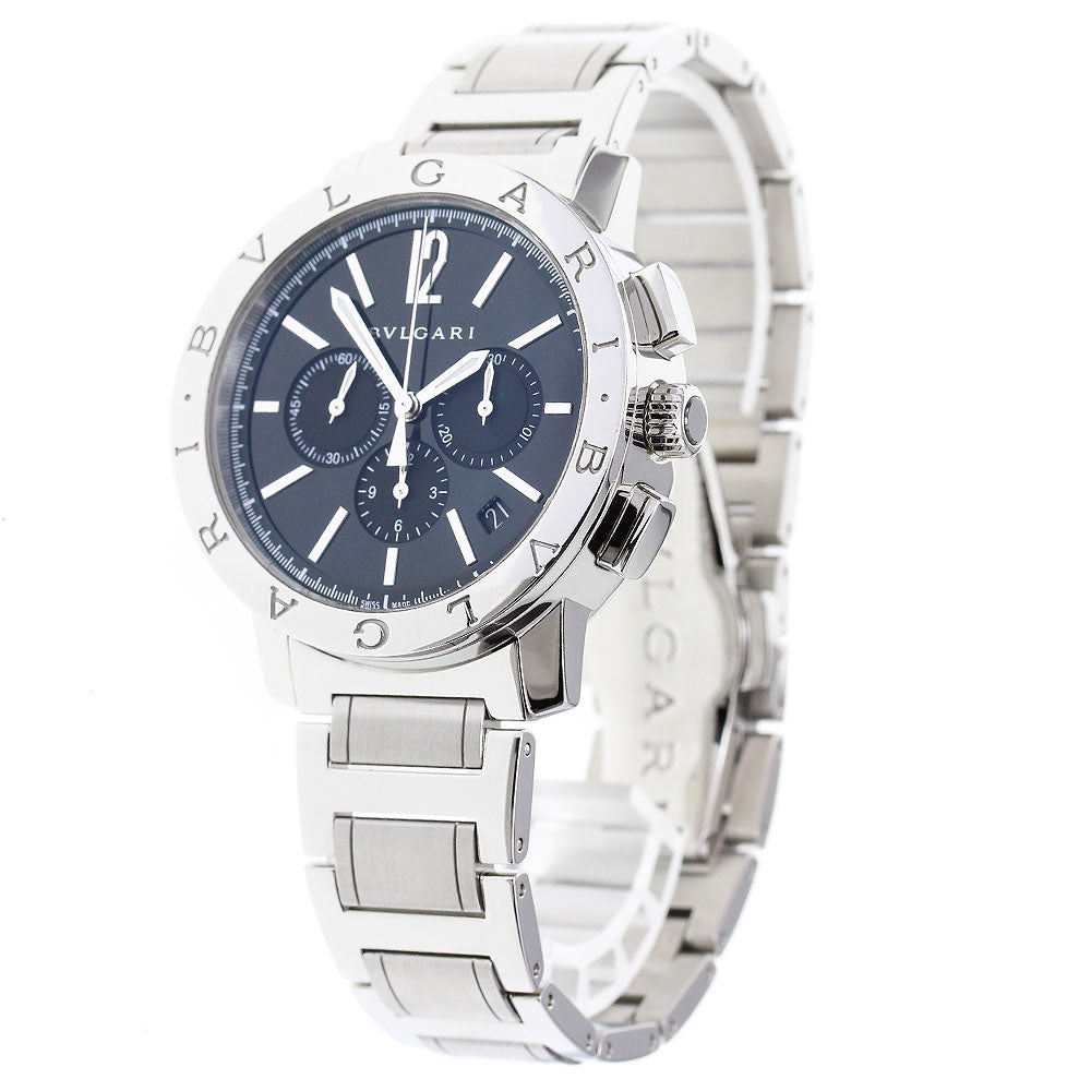 BVLGARI BVLGARIBVLGARI BB41SCH Chronograph Black Dial Automatic Men's_841662