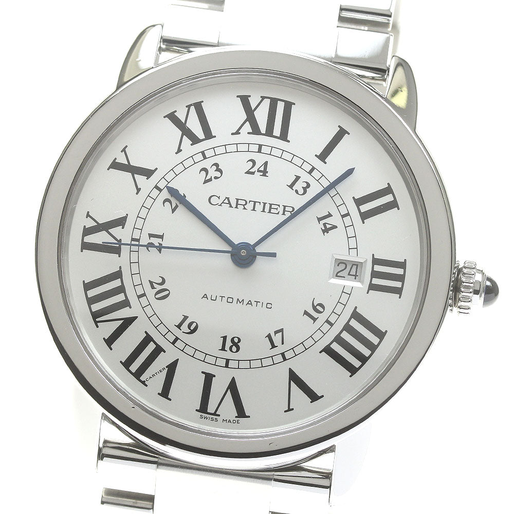 CARTIER Ronde Solo de Cartier XL W6701011 Date Automatic Men's Watch_841694
