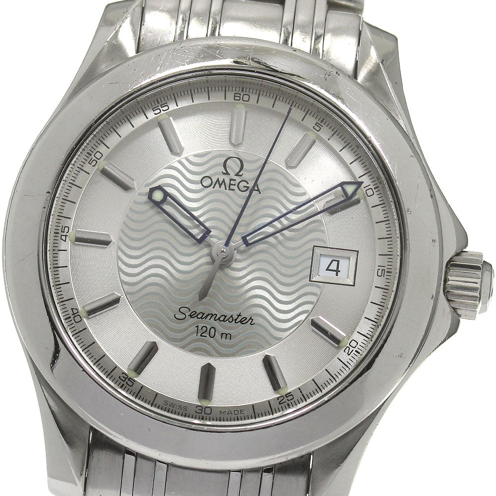 OMEGA Seamaster120 2511.31 Date Silver Dial Quartz Men's Watch_841728