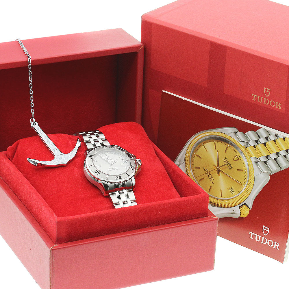 TUDOR Hydro note 85190P Date Silver Dial Automatic Men's Watch_841729