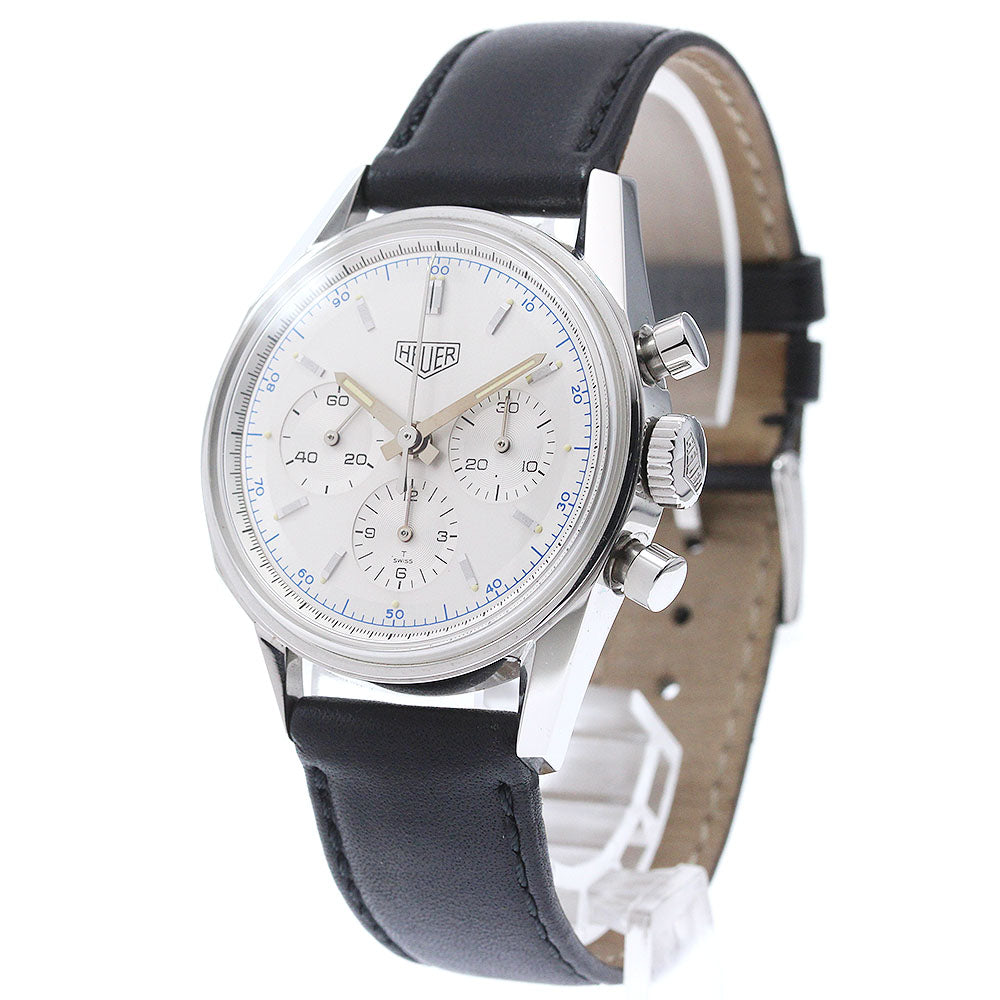 Heuer Classic Carrera CS3110 Chronograph Silver  Hand Winding Men's Watch_841741