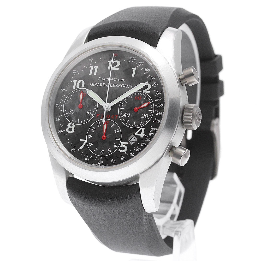 GIRARD PERREGAUX Ferrari 4955 Chronograph Black Dial Automatic Men's_841754