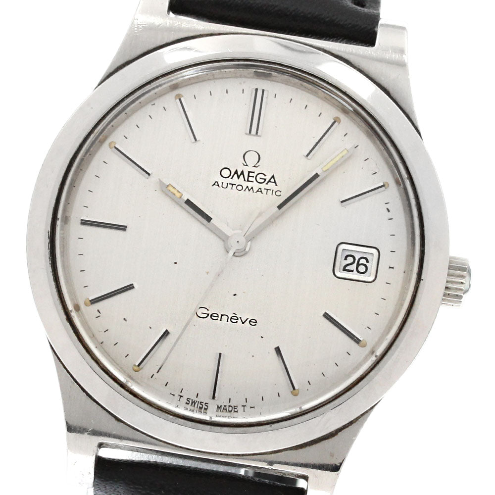 OMEGA Geneve 166.0168 Date Cal.1012 Silver Dial Automatic Men's Watch_841783
