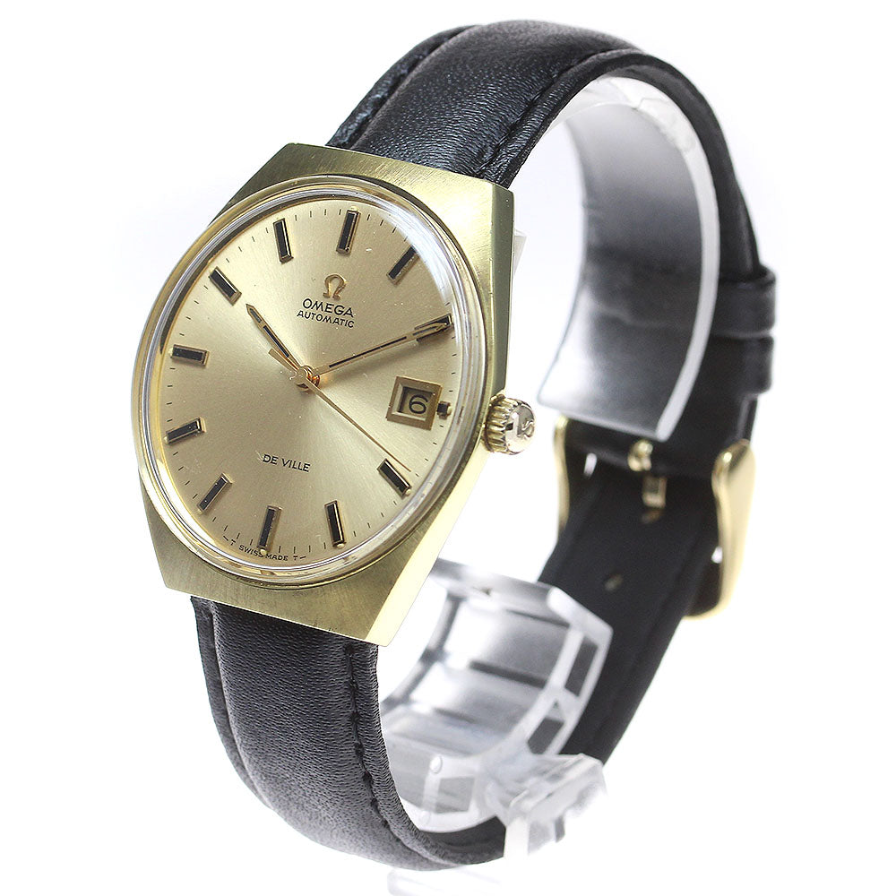 OMEGA De Ville Date gold Dial Automatic Men's Watch_842047