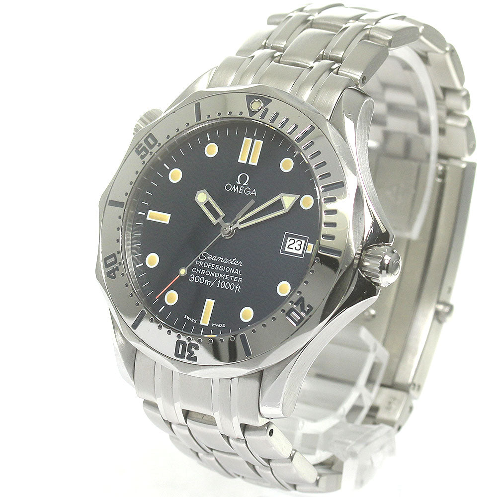 OMEGA Seamaster300 2532.80 Date Navy Dial Automatic Men's Watch_842078