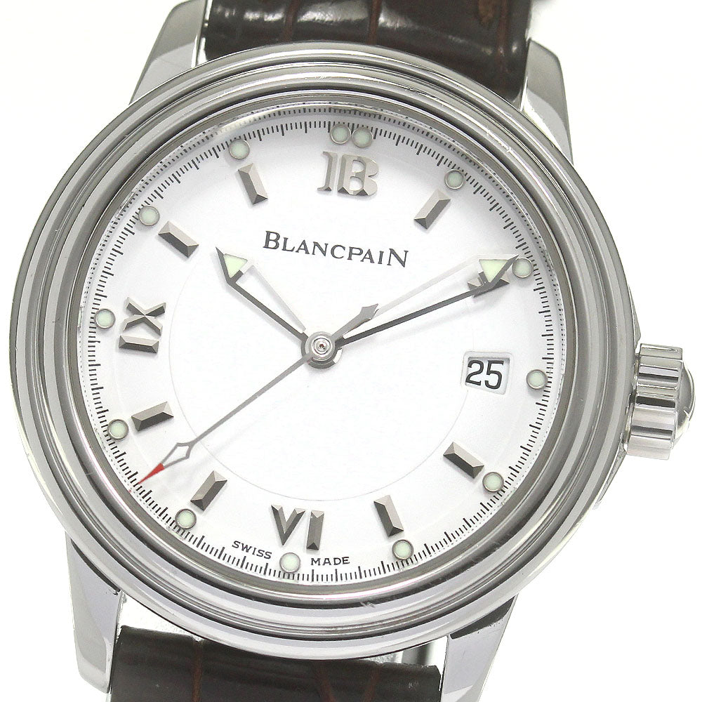 Blancpain Leman Ultra Slim 2102-1127-53 Date White Dial Automatic Ladies_842135