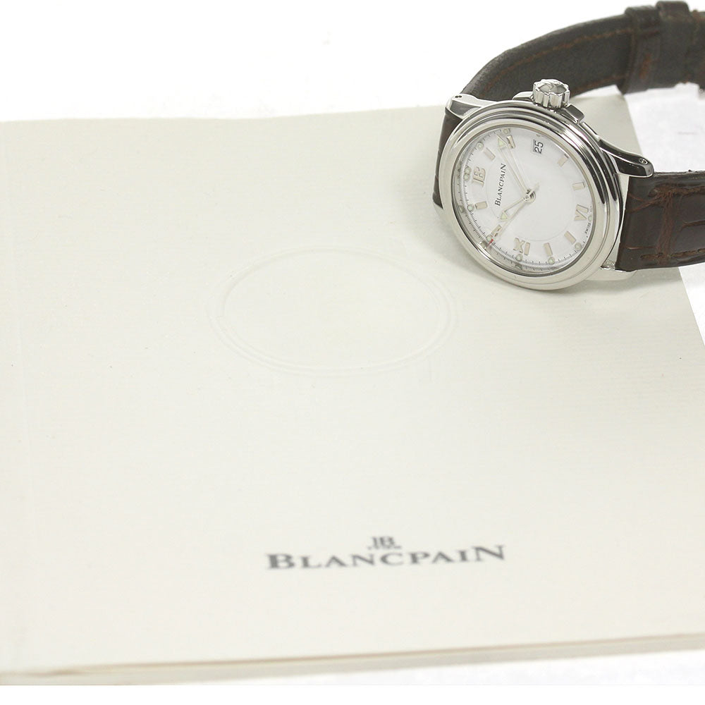 Blancpain Leman Ultra Slim 2102-1127-53 Date White Dial Automatic Ladies_842135