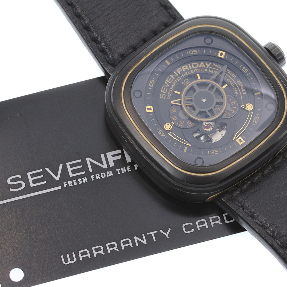 SEVENFRIDAY P Series Industrial Revolution SF-P2/02 black Dial Automatic Men's Watch_842136