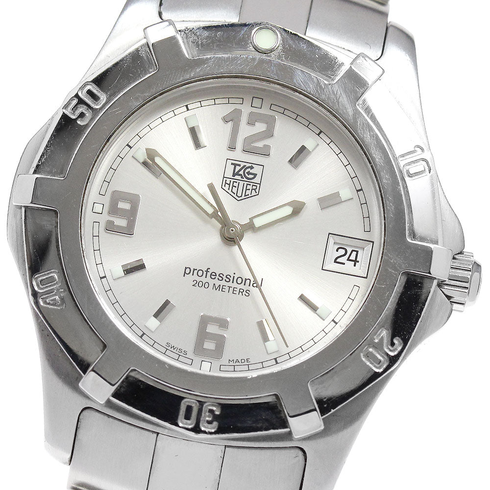 TAG HEUER 2000 Series Exclusive WN111C-0 Date Silver Dial Quartz Men's_842207