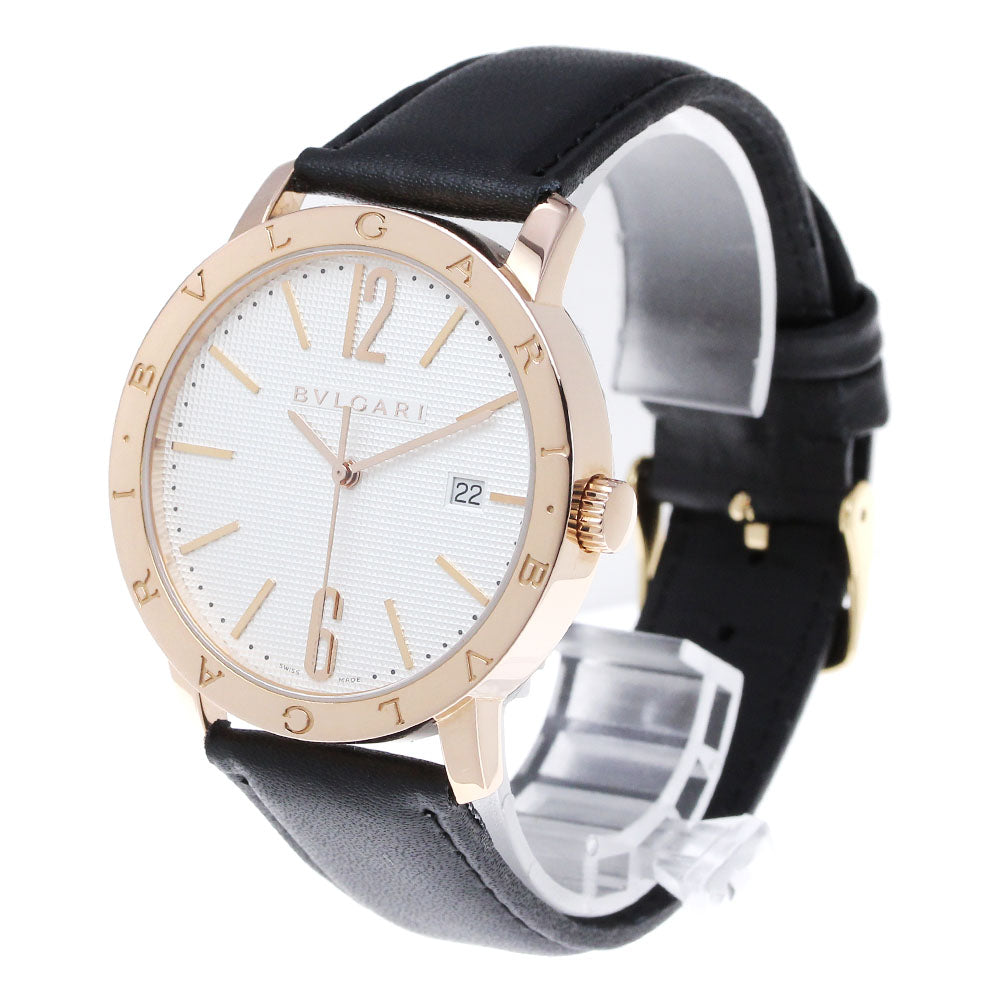 BVLGARI BVLGARIBVLGARI BBP40WGLD K18PG Automatic Men's Watch_842234
