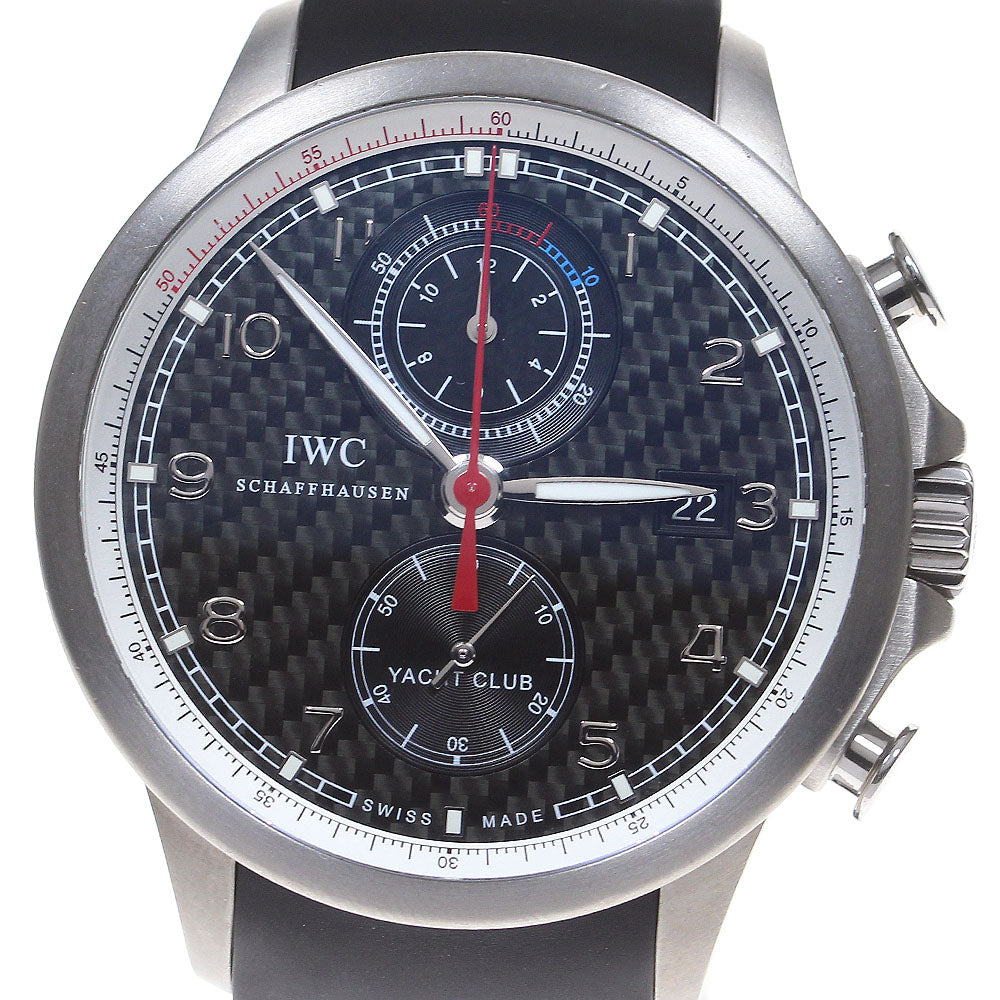 IWC SCHAFFHAUSEN Portugese Yacht Club IW390212 Volvo Ocean Race black Dial Automatic Men's Watch_842244