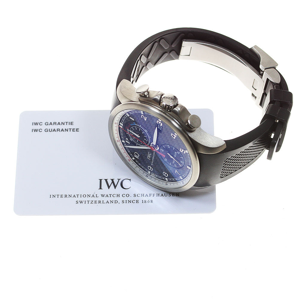 IWC SCHAFFHAUSEN Portugese Yacht Club IW390212 Volvo Ocean Race black Dial Automatic Men's Watch_842244