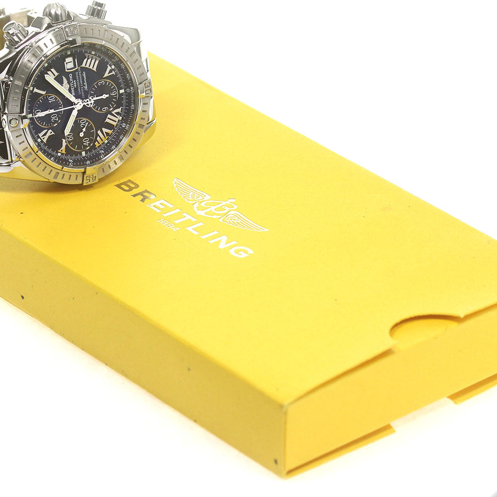 BREITLING Chronomat Evolution A13356 Navy Dial Automatic Men's Watch_842253