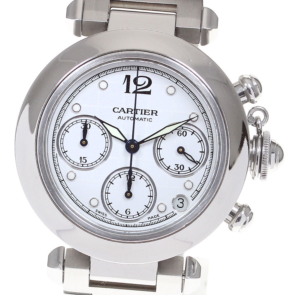 CARTIER Pasha C Chrono W31039M7 Chronograph  Automatic Boy's Watch_842301