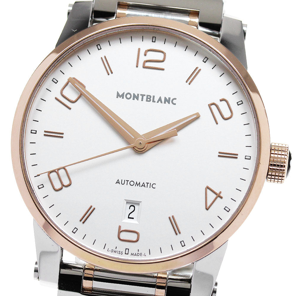 MONTBLANC Star 7316 Date Silver Dial Automatic Men's Watch_842318