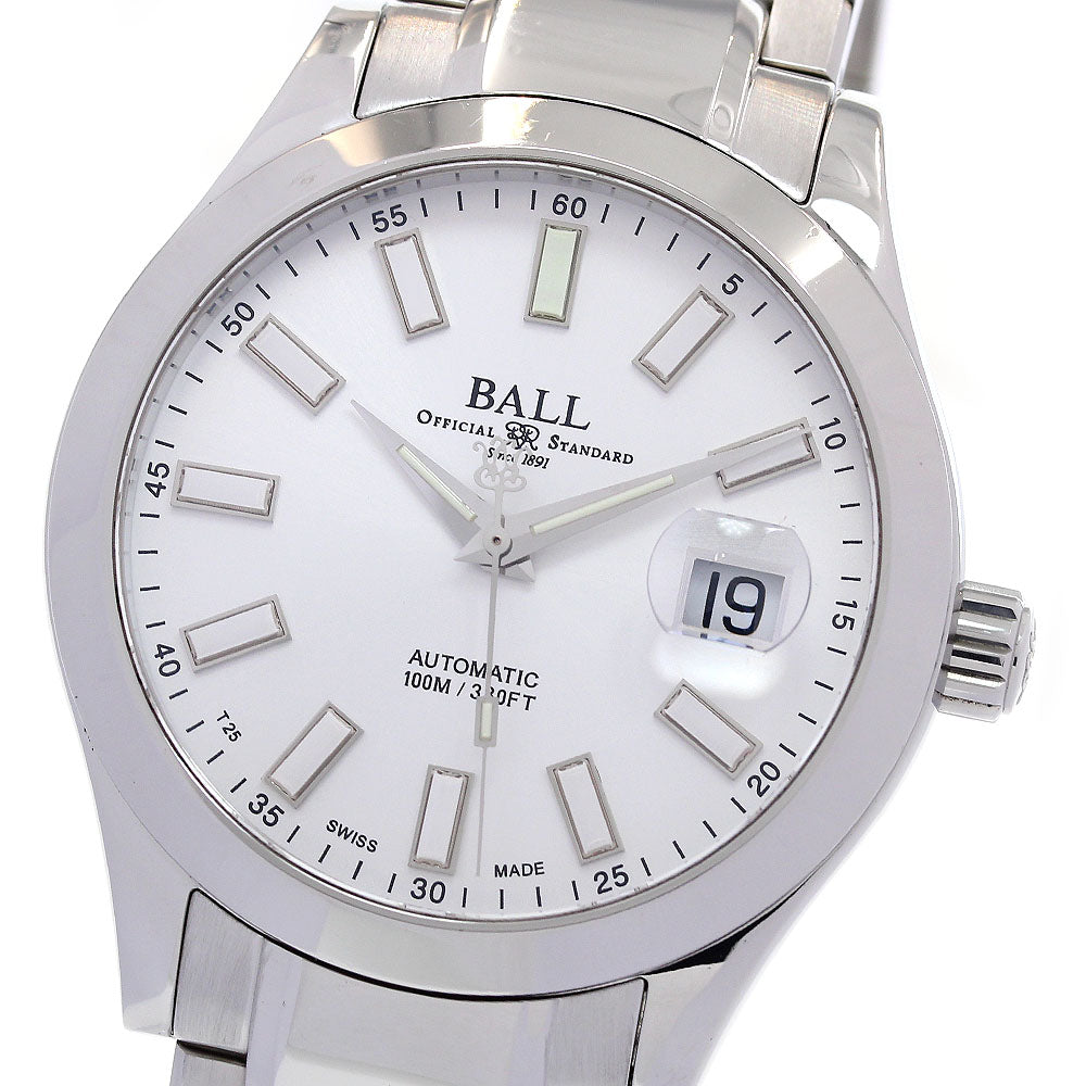 BALLWATCH Engineer II NM2026C Date Silver Dial Automatic Men's Watch_842390