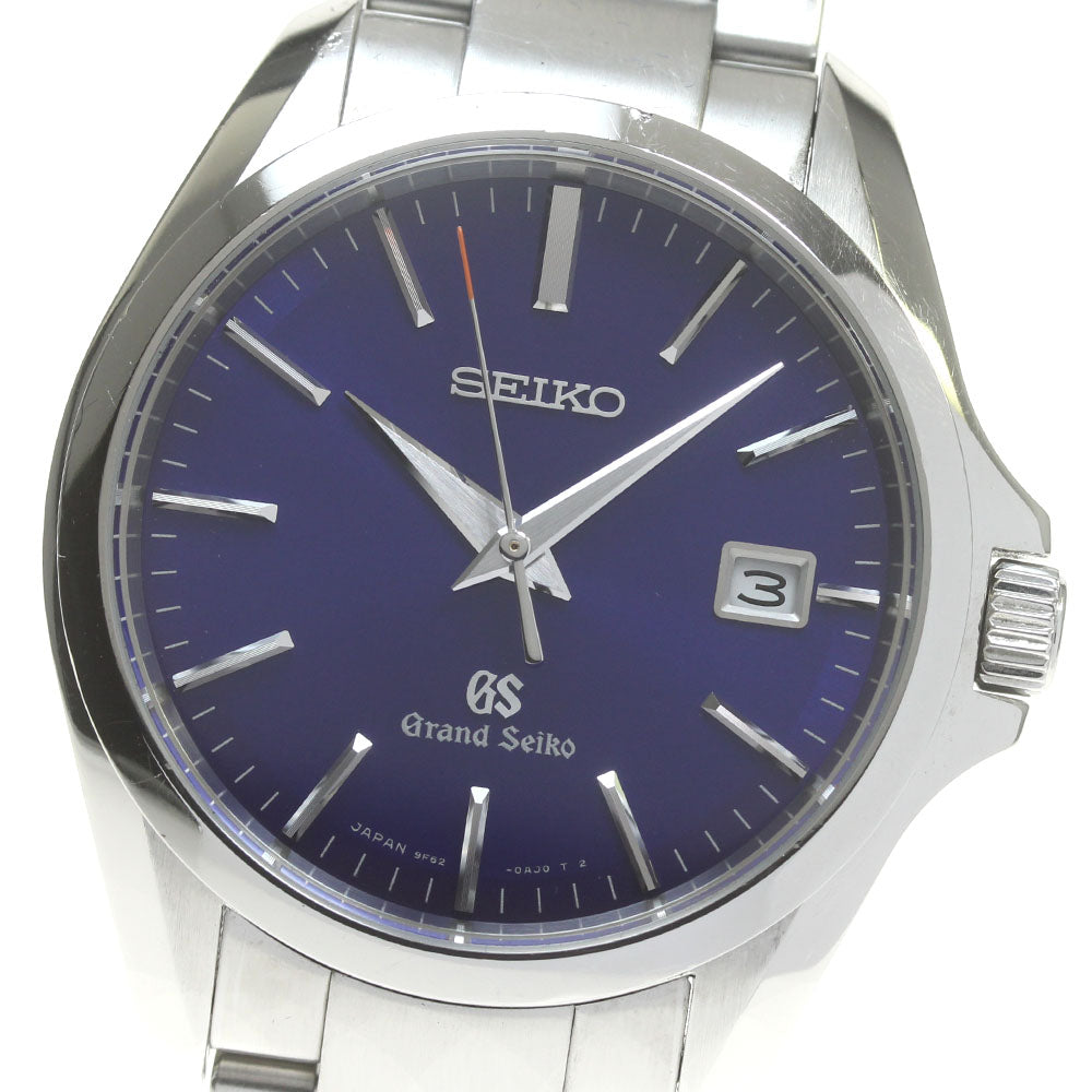 SEIKO Grand Seiko SBGX087/9F62-0AG0 Date blue Dial Quartz Men's Watch_842393