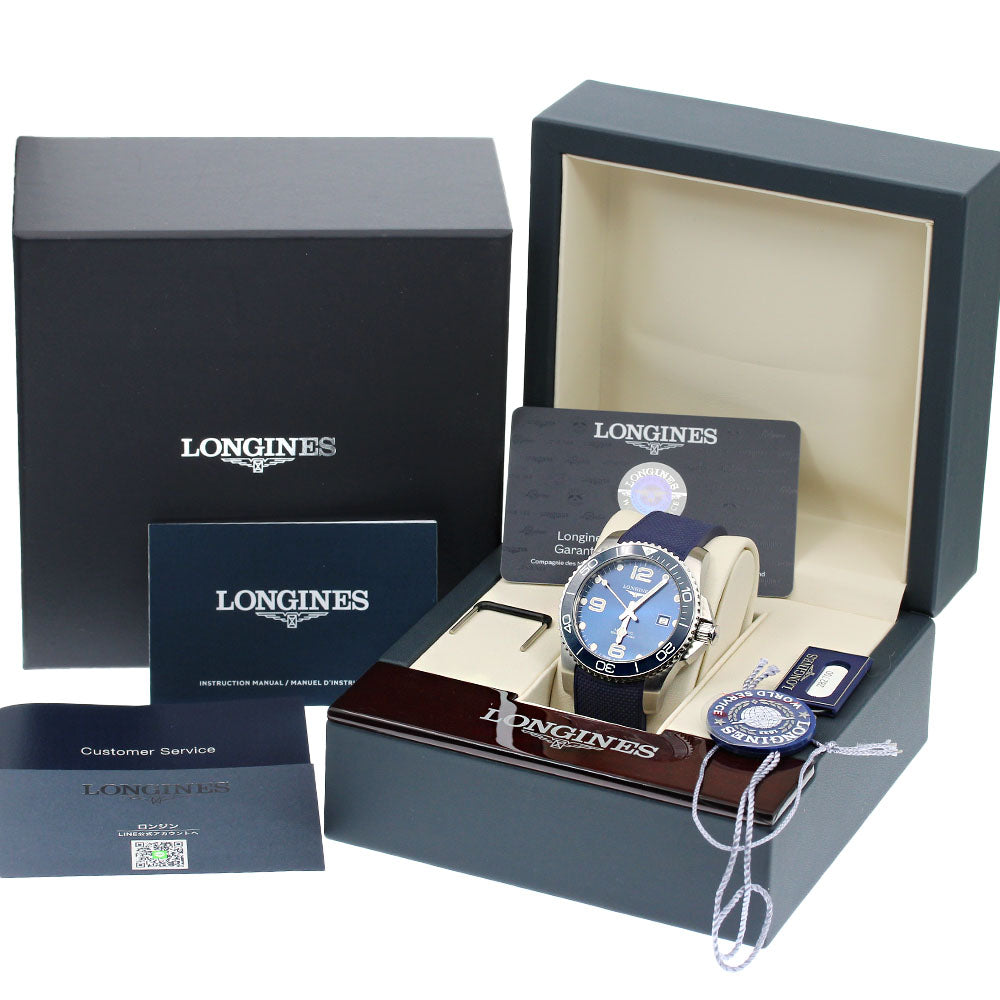 LONGINES Hydro Conquest L3.781.4 Date blue Dial Automatic Men's Watch_842398