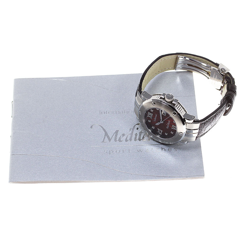 PaulPicot P4108.20LV.5D2 8P diamond date Brown Dial Quartz Boy's Watch_842408