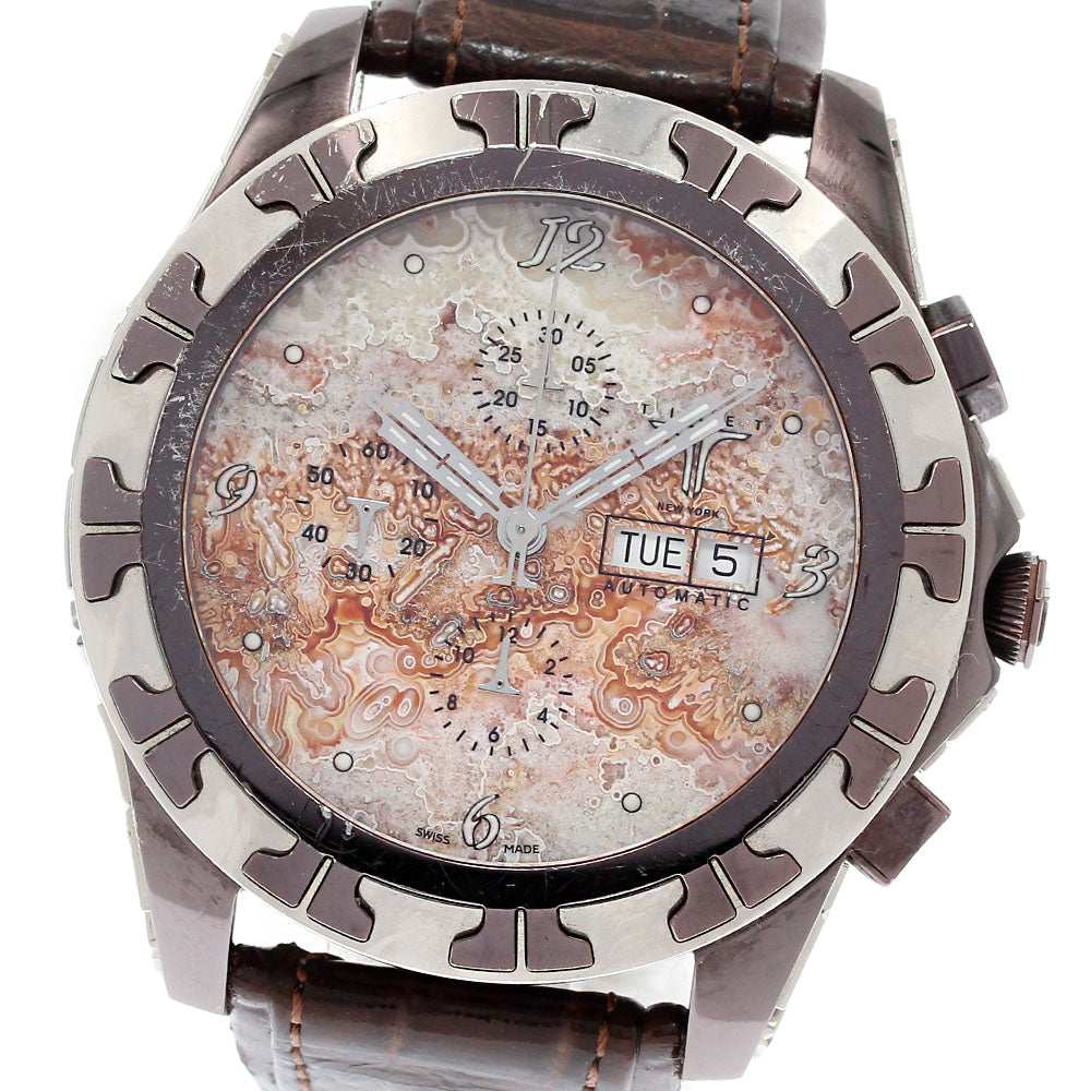 TIRET NEW YORK Chronograph day date Automatic Men's Watch_842413