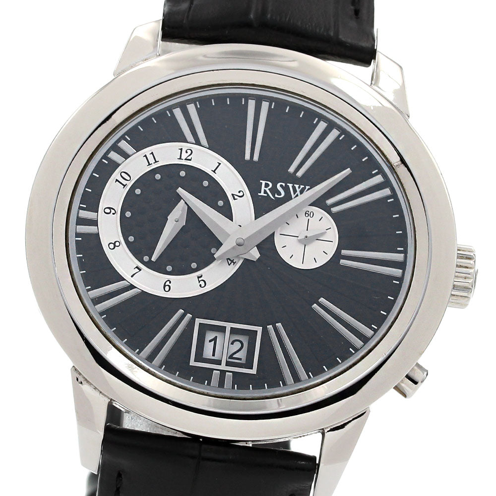 RSW 9140 Small Second Date black Dial Quartz Men's Watch_842416