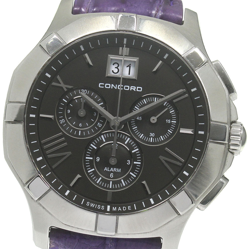 Concord Saratoga 02.6.14.1072 Chronograph Gray Dial Quartz Men's Watch_842417