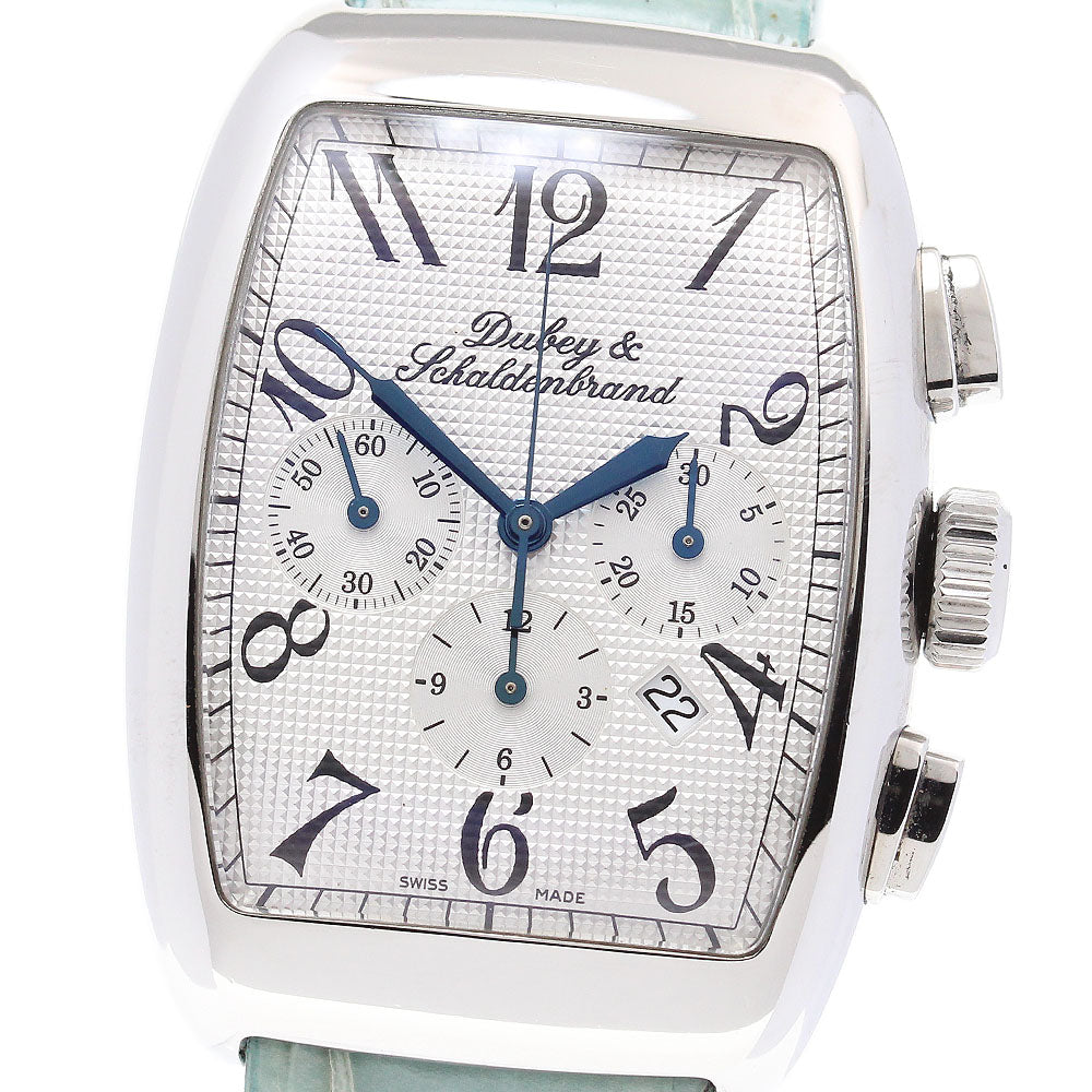 DUBEY & SCHALDENBRAND Aerochrono Date Silver Dial Automatic Men's Watch_842440