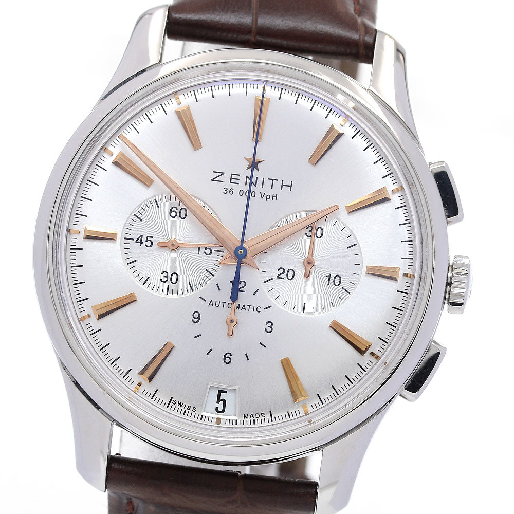ZENITH Captain El Primero 03.2110.400 Chronograph Silver Dial Automatic Men's Watch_842446