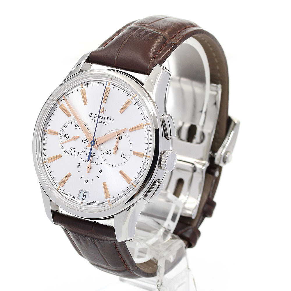 ZENITH Captain El Primero 03.2110.400 Chronograph Silver Dial Automatic Men's Watch_842446
