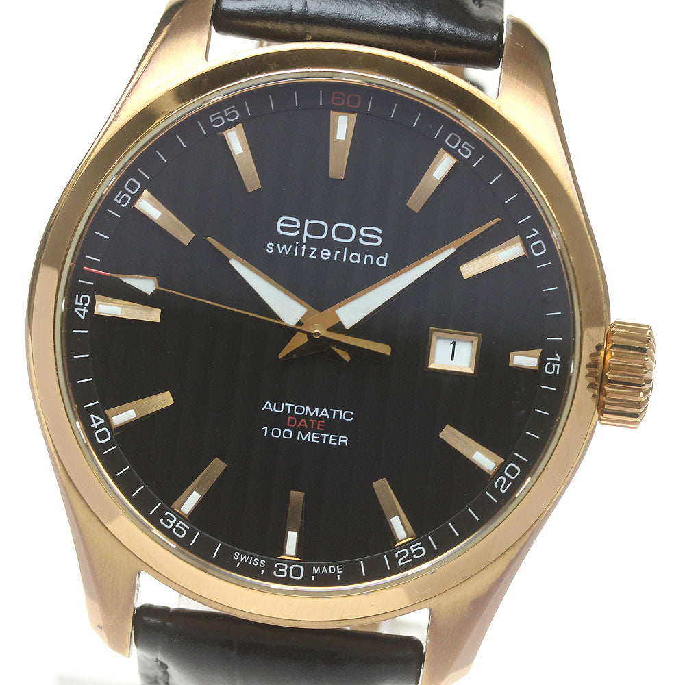EPOS passion 3401 Date black Dial Automatic Men's Watch_842458