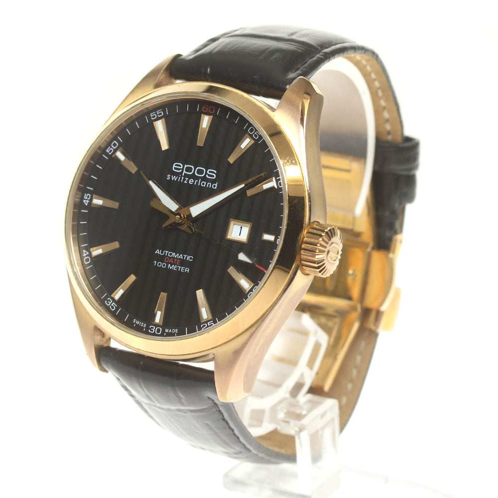 EPOS passion 3401 Date black Dial Automatic Men's Watch_842458
