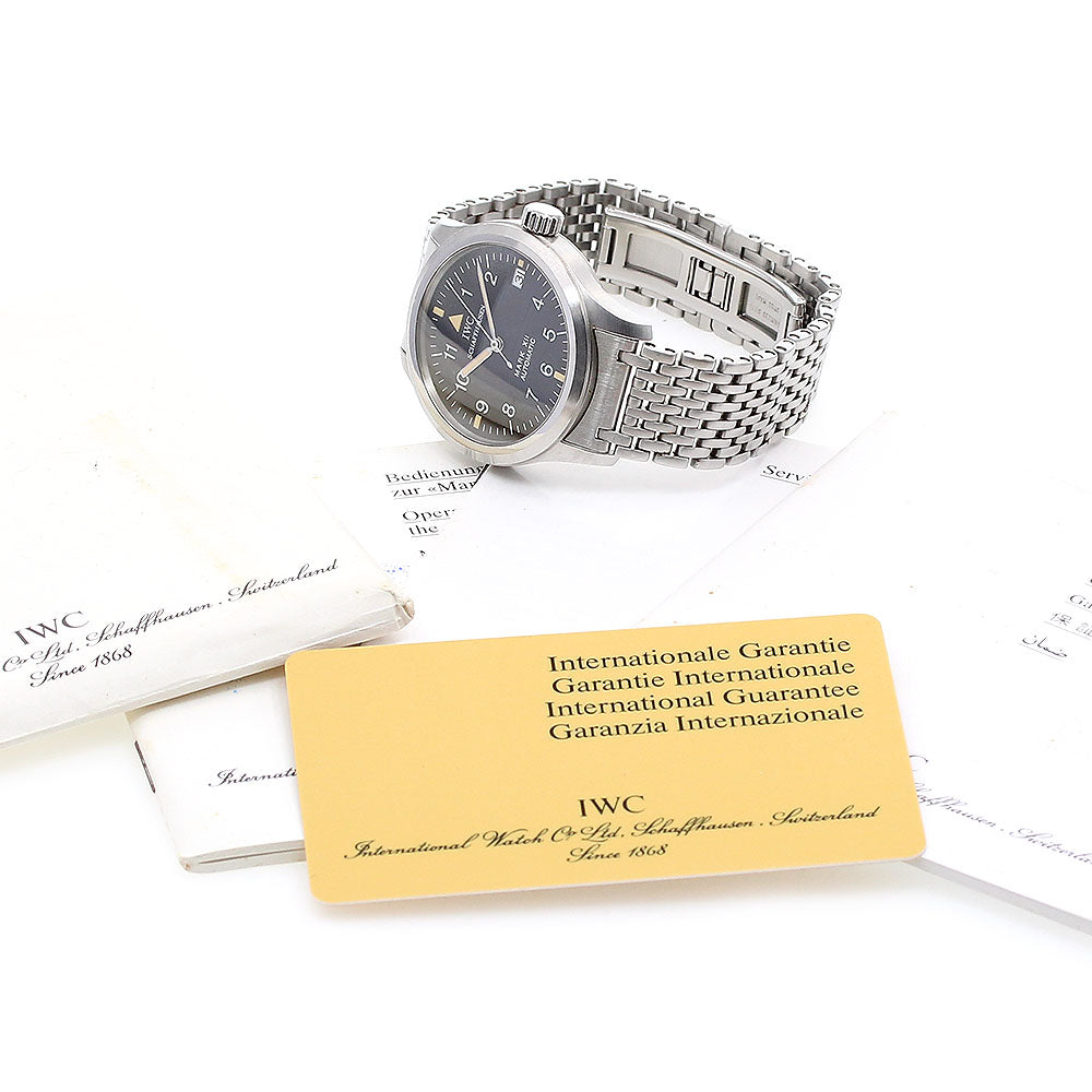 IWC SCHAFFHAUSEN Pilot Watch Mark XII IW324101 black Dial AT Men's Watch_842472