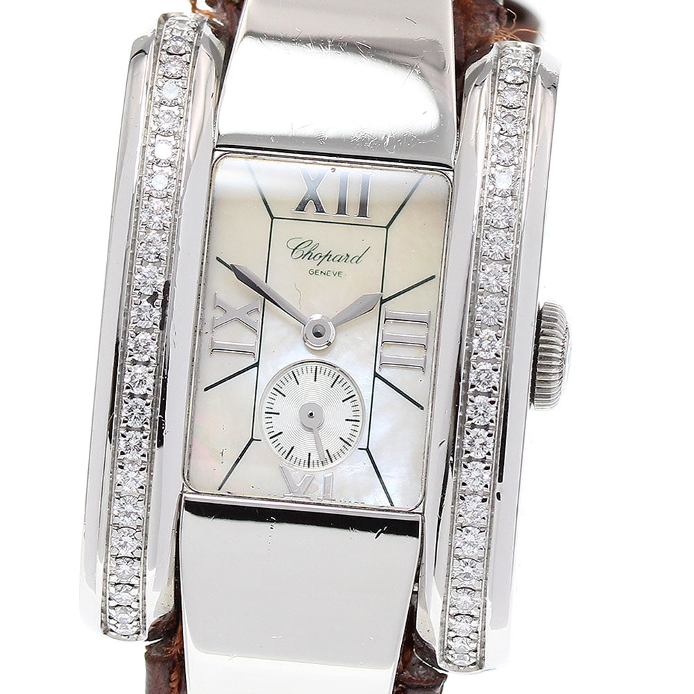 Chopard Rast Lada 41/8415 Diamond bezel, shell dial White shell Dial Quartz Ladies Watch_842485
