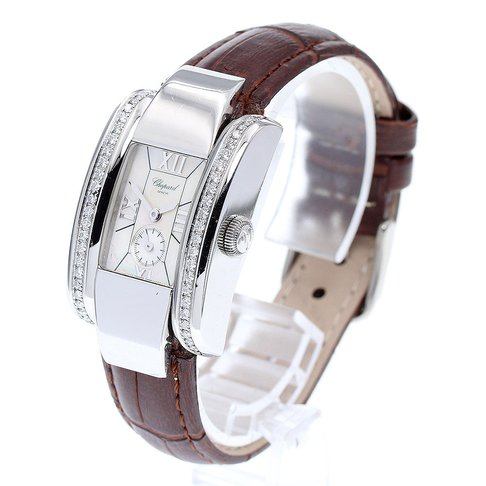 Chopard Rast Lada 41/8415 Diamond bezel, shell dial White shell Dial Quartz Ladies Watch_842485