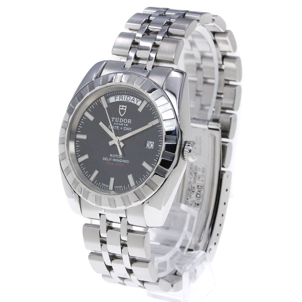 TUDOR Classic Date Day 23010 Day date black Dial Automatic Men's Watch_842490