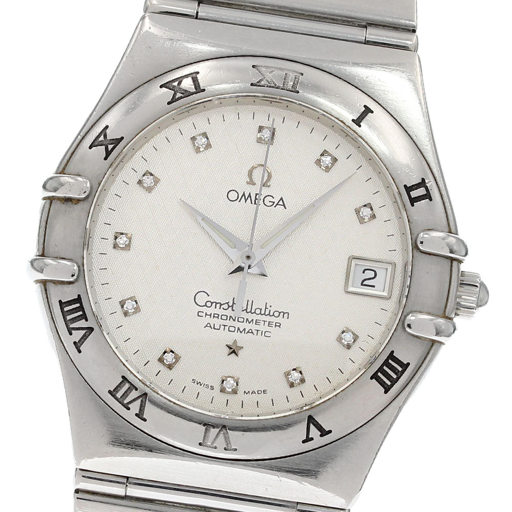 OMEGA Constellation 1502.35 11P diamond Silver Dial Automatic Men's Watch_842505