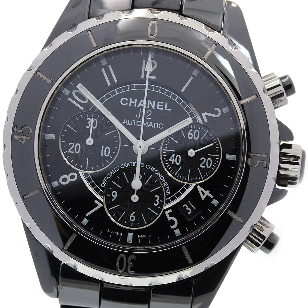 CHANEL J12 H0940 Black Ceramic 41MM black Dial Automatic Men's Watch_842506