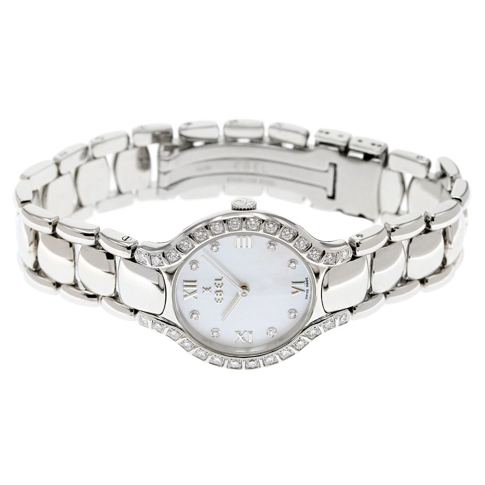 EBEL Beluga E9157428 side diamond bezel Quartz Ladies Watch_842507