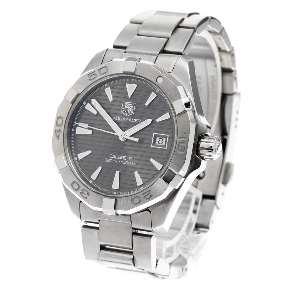 TAG HEUER Aqua racer WAY2113-0 Caliber 5 Date gray Dial AT Men's Watch_842522