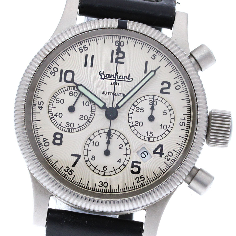 hanhart Sirius Pilot Chrono 710.0001.00 Chronograph Automatic Men's Watch_842523