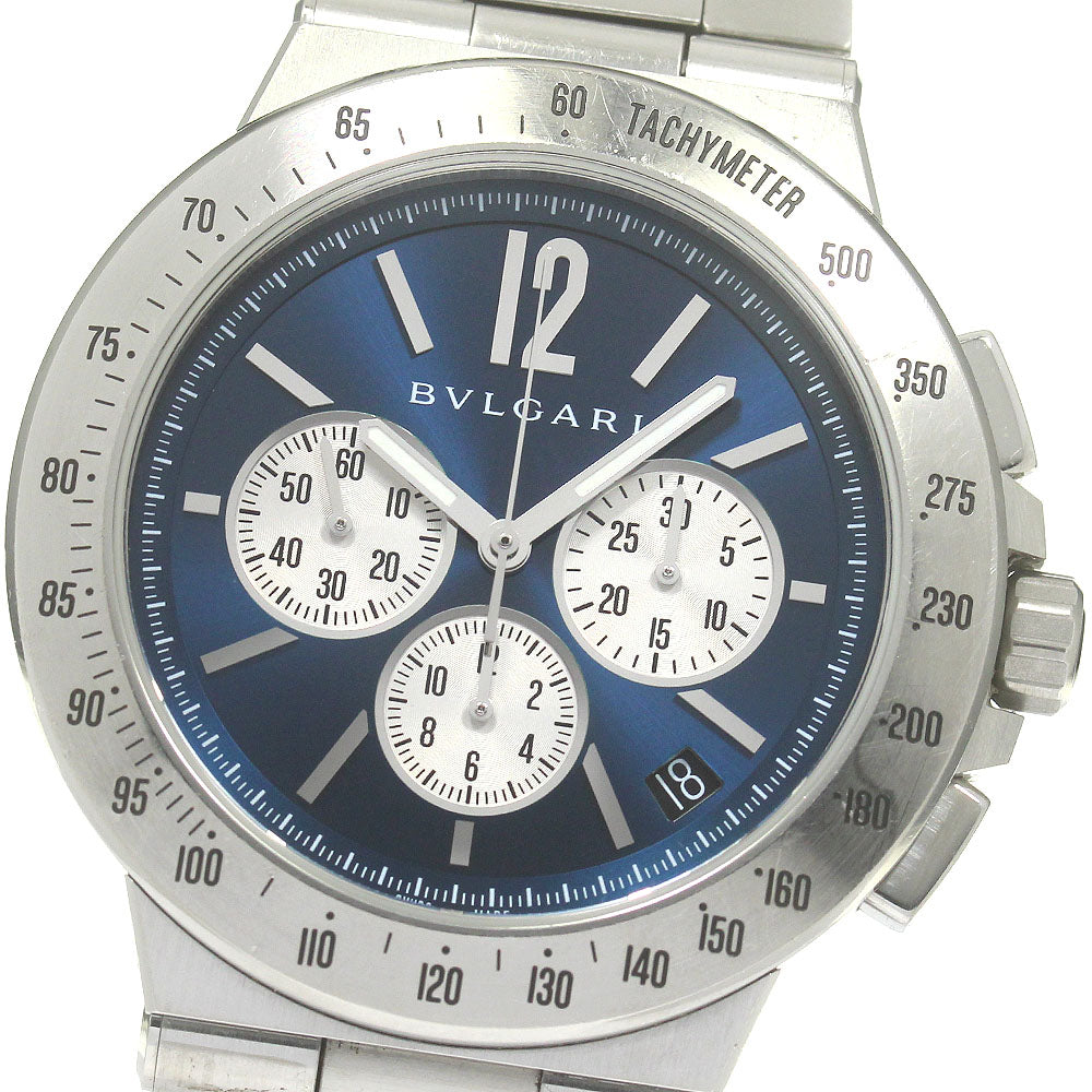 BVLGARI Diagono Verochissimo DG41SCH Chronograph Automatic Men's Watch_842620
