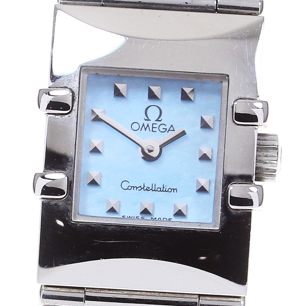 OMEGA Constellation Carre Quadra 1531.74 Blue shell Dial Quartz Ladies_842632